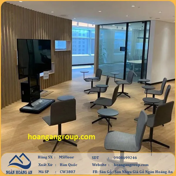 Sàn Nhựa Hèm Khoá MSFloor CW3807 4mm